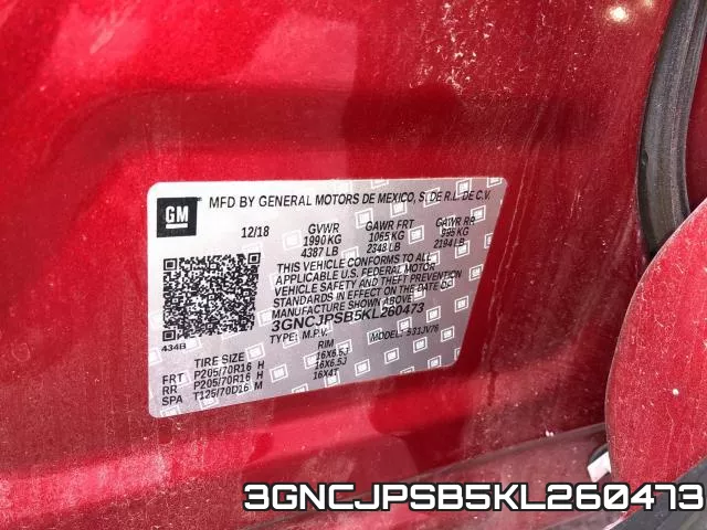 3GNCJPSB5KL260473 фото 2