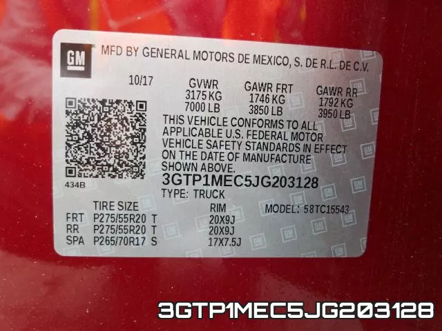 3GTP1MEC5JG203128 фото 2