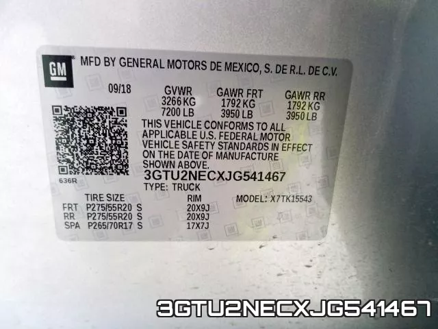 3GTU2NECXJG541467 фото 2
