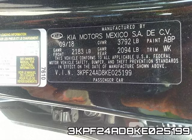 3KPF24AD8KE025199 фото 10