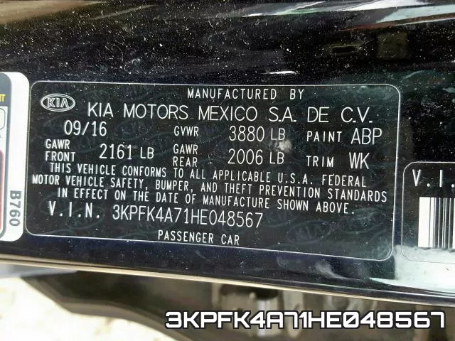 3KPFK4A71HE048567 фото 2