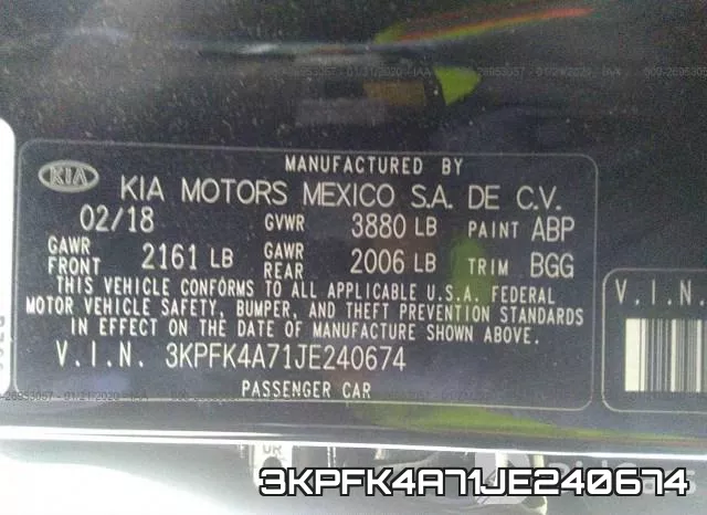 3KPFK4A71JE240674 фото 4