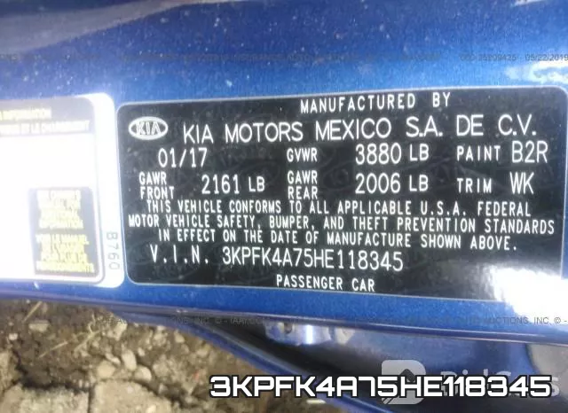 3KPFK4A75HE118345 фото 10