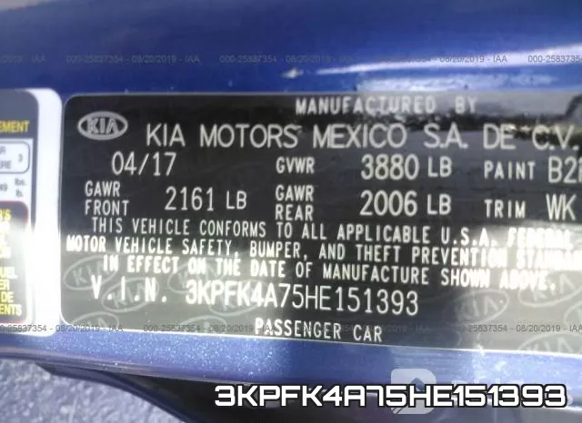 3KPFK4A75HE151393 фото 10