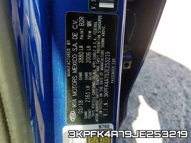 3KPFK4A79JE253219 фото 2