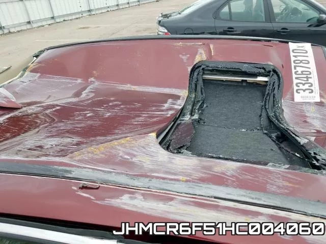 JHMCR6F51HC004060 фото 8