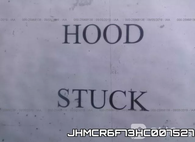 JHMCR6F73HC007527 фото 2