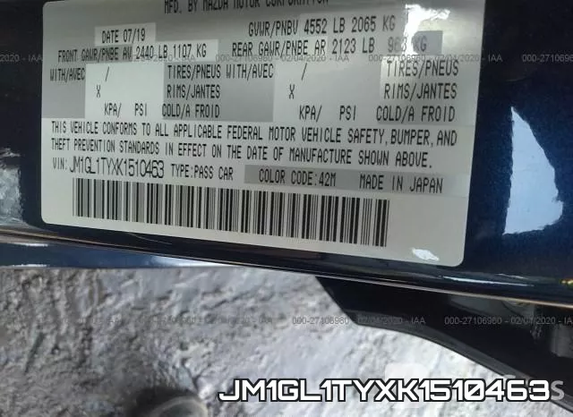 JM1GL1TYXK1510463 фото 10