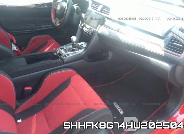 SHHFK8G74HU202504 фото 5