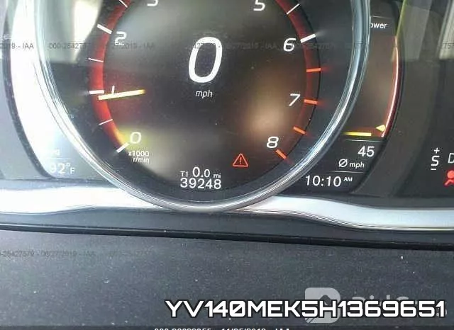 YV140MEK5H1369651 фото 8