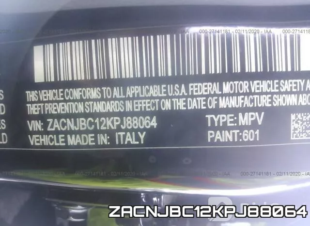 ZACNJBC12KPJ88064 фото 10