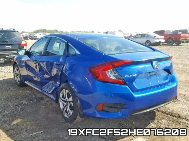19XFC2F52HE076208 фото 3