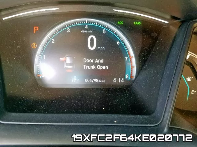 19XFC2F64KE020772 фото 9