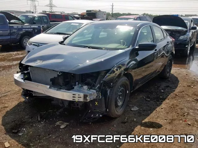 19XFC2F66KE008770 фото 3