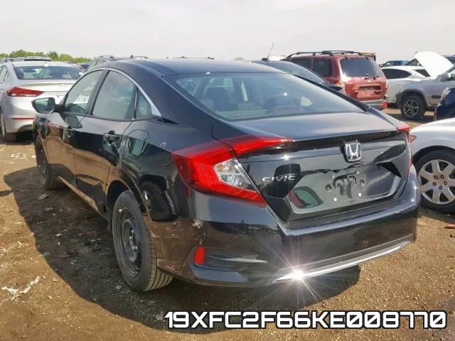 19XFC2F66KE008770 фото 4