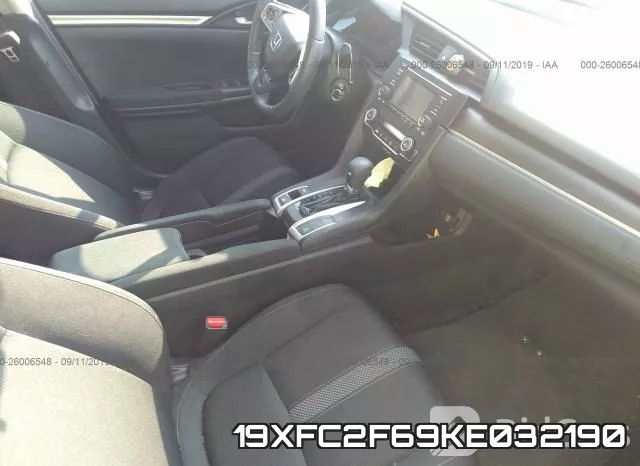 19XFC2F69KE032190 фото 6