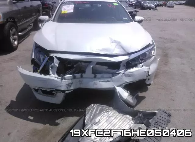 19XFC2F76HE050406 фото 7