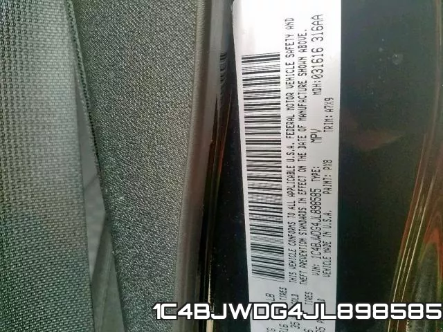 1C4BJWDG4JL898585 фото 2