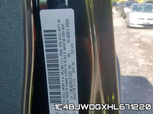 1C4BJWDGXHL671220 фото 2