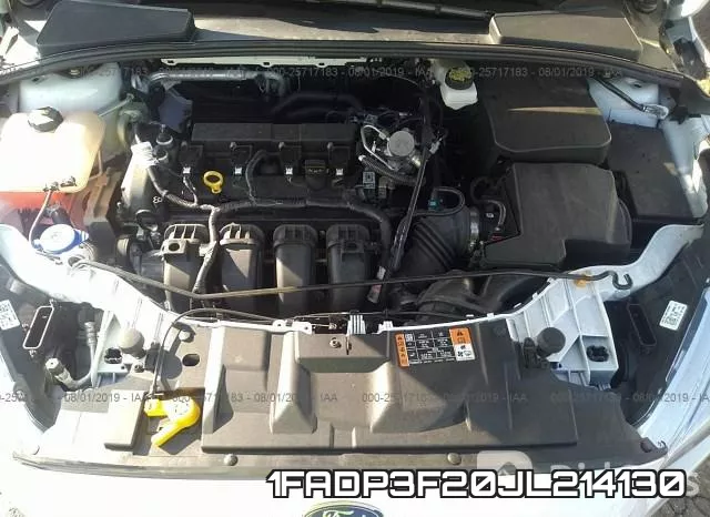 1FADP3F20JL214130 фото 2