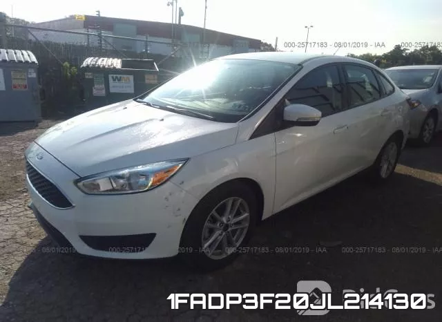 1FADP3F20JL214130 фото 3