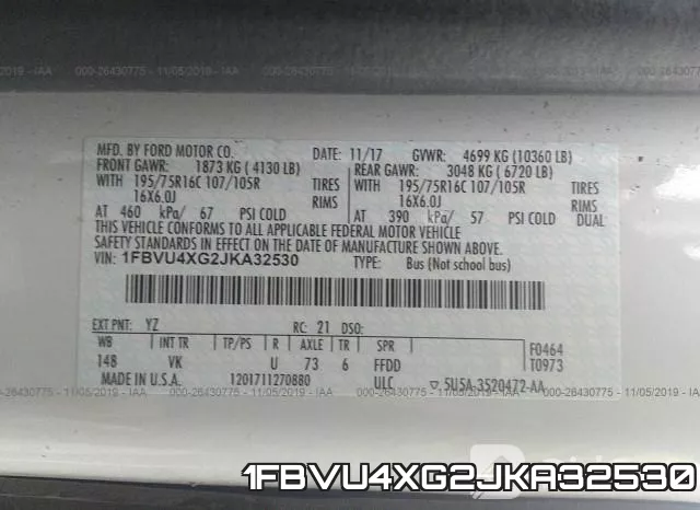 1FBVU4XG2JKA32530 фото 10