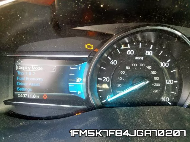 1FM5K7F84JGA70207 фото 9