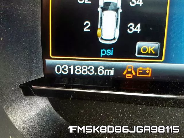 1FM5K8D86JGA98115 фото 9