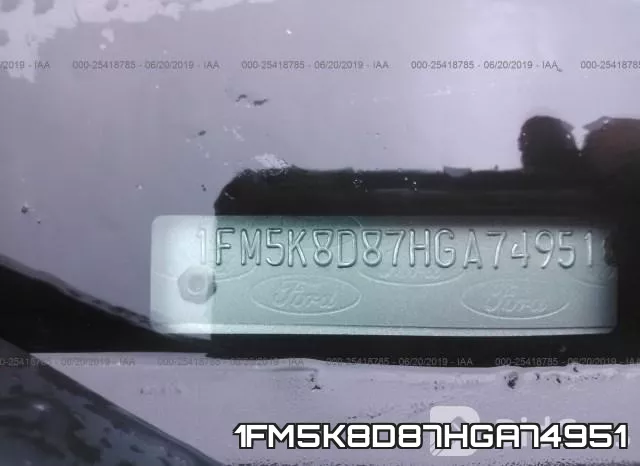 1FM5K8D87HGA74951 фото 7