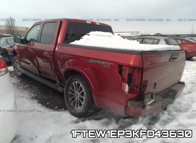 1FTEW1EP3KFD43630 фото 3