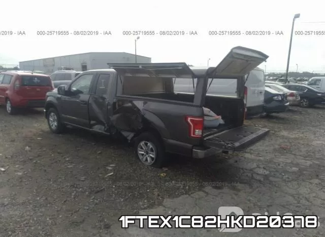1FTEX1C82HKD20378 фото 4