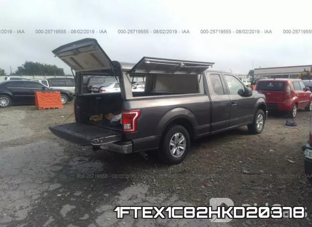 1FTEX1C82HKD20378 фото 5