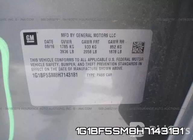 1G1BF5SM8H7143181 фото 10