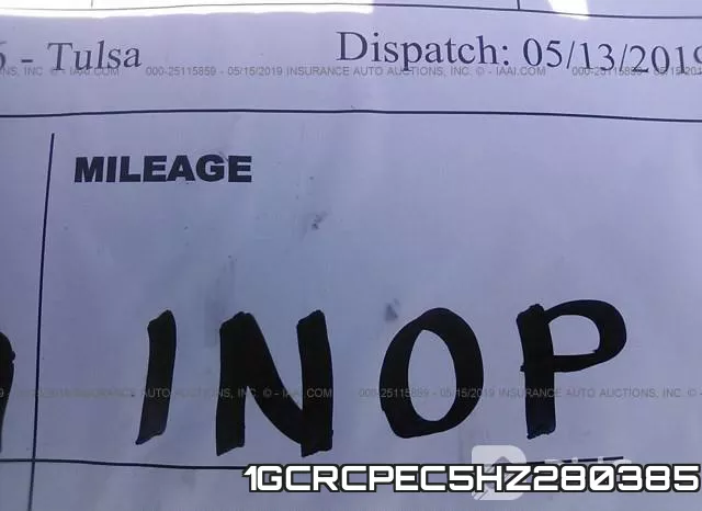 1GCRCPEC5HZ280385 фото 4