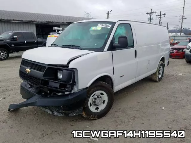 1GCWGAF14H1195540 фото 2