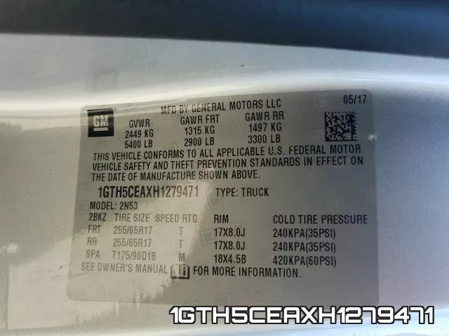 1GTH5CEAXH1279471 фото 2
