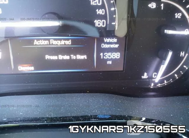 1GYKNARS7KZ150555 фото 8