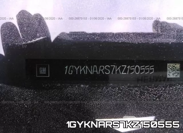 1GYKNARS7KZ150555 фото 10