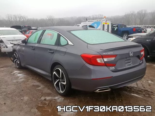 1HGCV1F30KA013562 фото 4