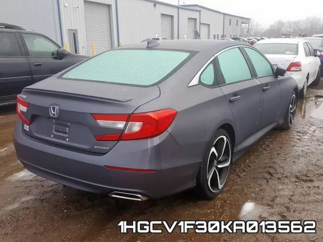 1HGCV1F30KA013562 фото 5
