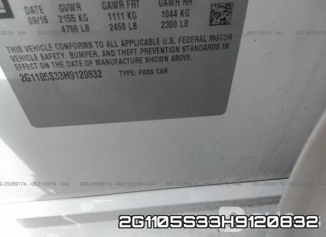2G1105S33H9120832 фото 10