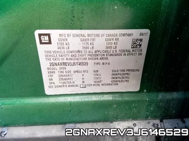 2GNAXREV3J6146529 фото 2