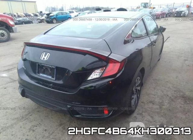 2HGFC4B64KH300313 фото 2