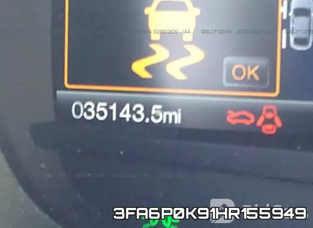 3FA6P0K91HR155949 фото 5
