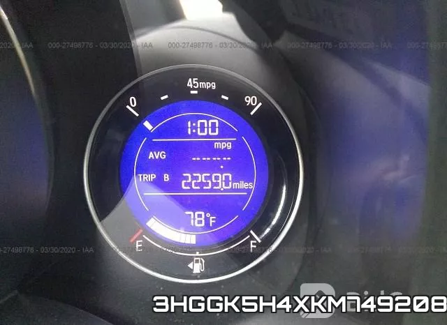 3HGGK5H4XKM749208 фото 8