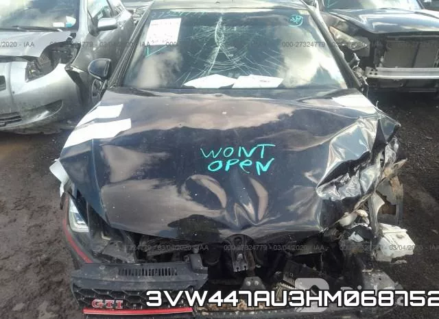 3VW447AU3HM068752 фото 2