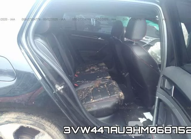3VW447AU3HM068752 фото 9