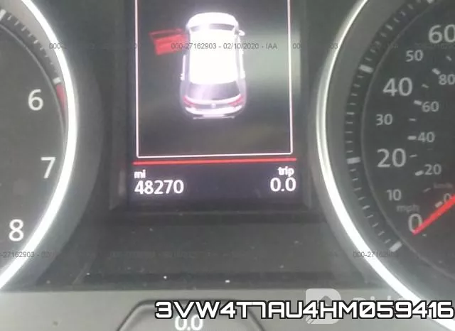 3VW4T7AU4HM059416 фото 8