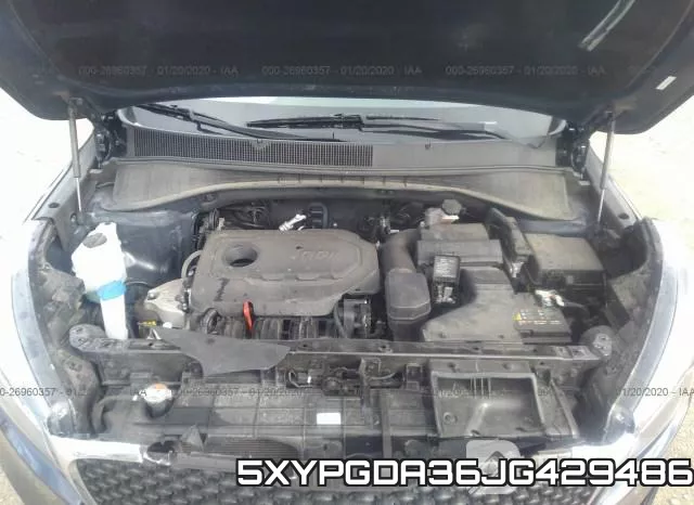 5XYPGDA36JG429486 фото 2
