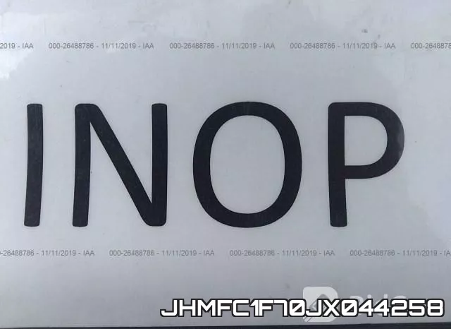 JHMFC1F70JX044258 фото 8